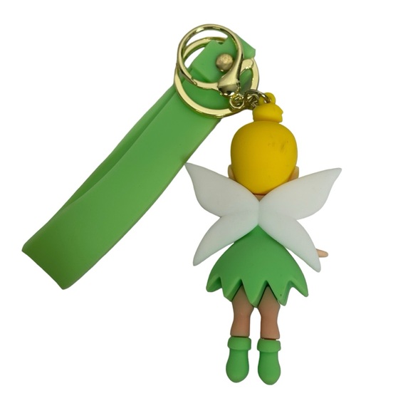 Disney’s Tinkerbell 3D Silicone Keychain - Picture 3 of 8